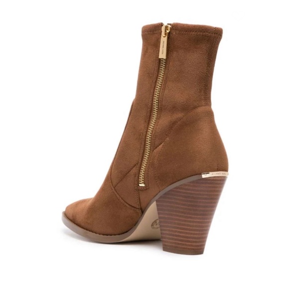 Michael Michael Kors,  Dover 100mm pointed-toe boots, Luggage, 7 - Picture 3 of 12